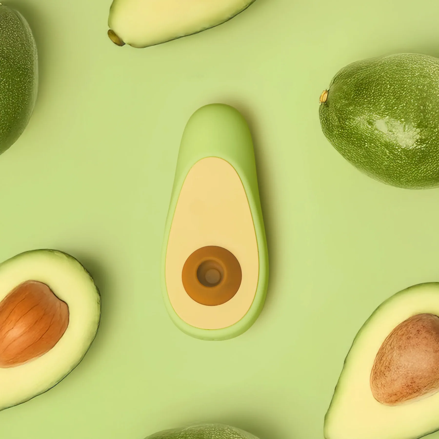 Avocado Sex Toy – Vorderseite